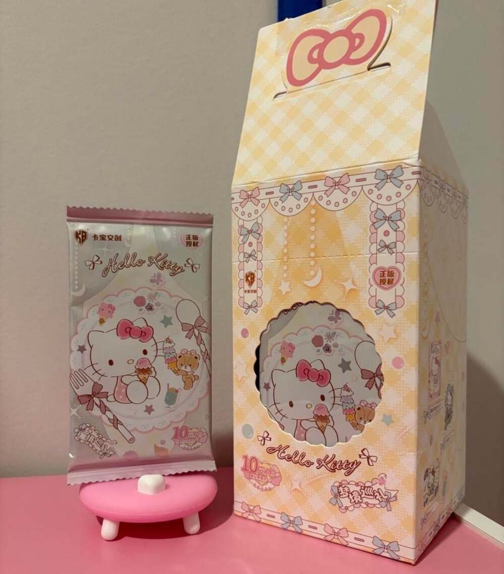 KB Sanrio Anime Trading Cards Hello Kitty Cute Card Booster Box (1 pack)